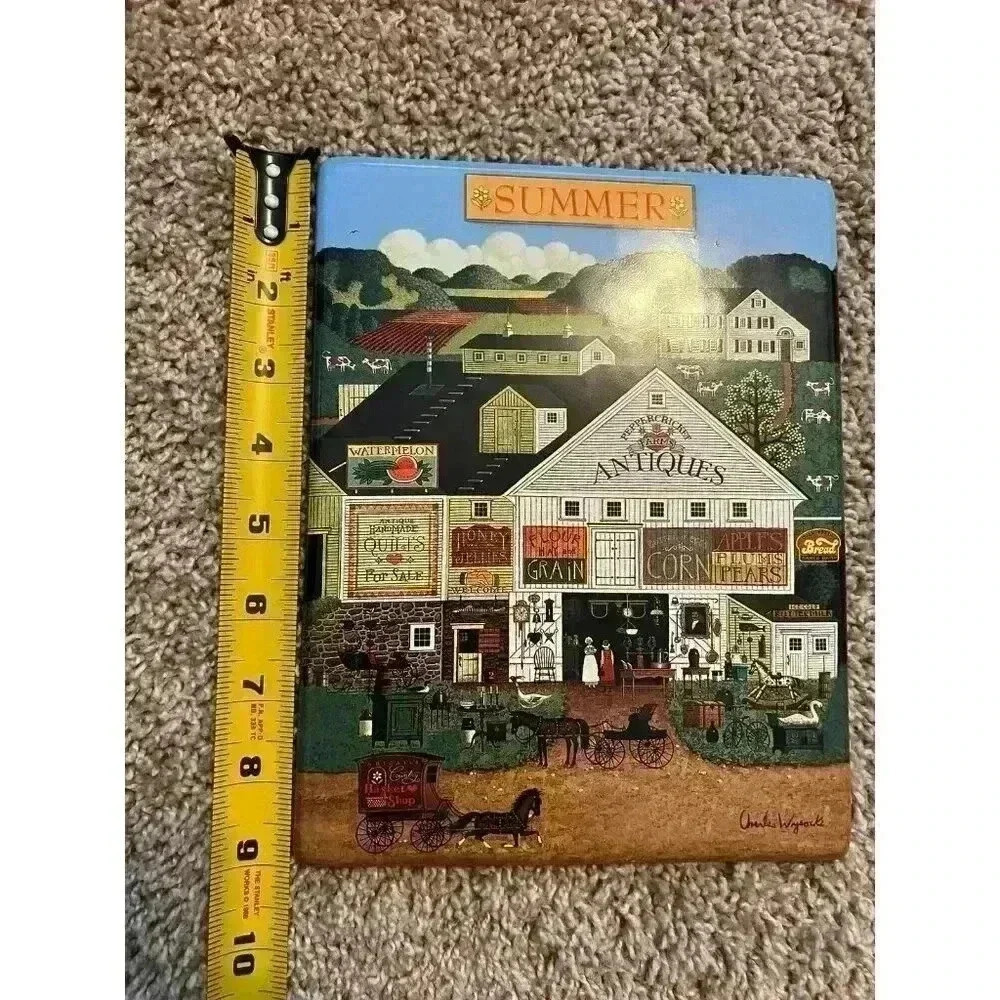 Charles Wysocki | Bradford Exchange | Summer | Peppercricket Farms Plate - Picture 6 of 7